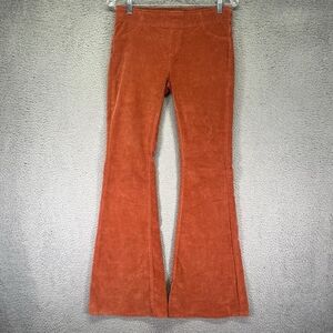 Free People Penny Pull On Burnt Oramge Cords, Flared